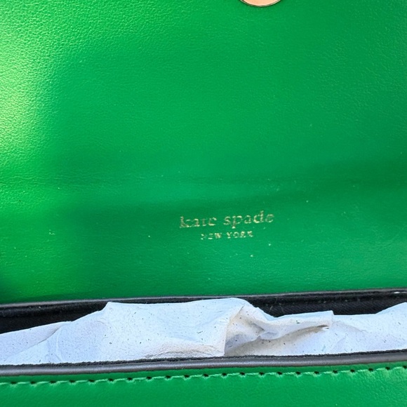 NWT Kate Spade New York Green Bow Leather Everyday Belt Bag Fanny Pack Size L/XL - Picture 7 of 15
